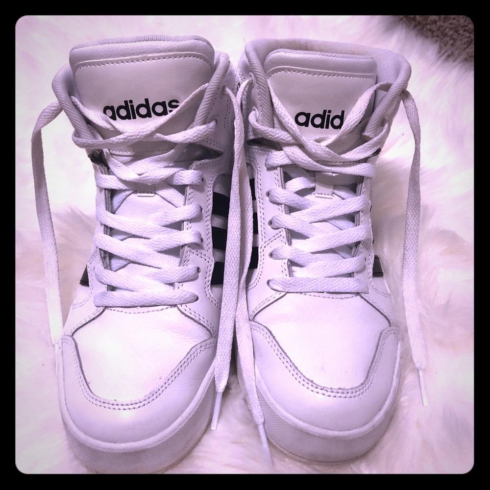 Adidas women high tops size 9